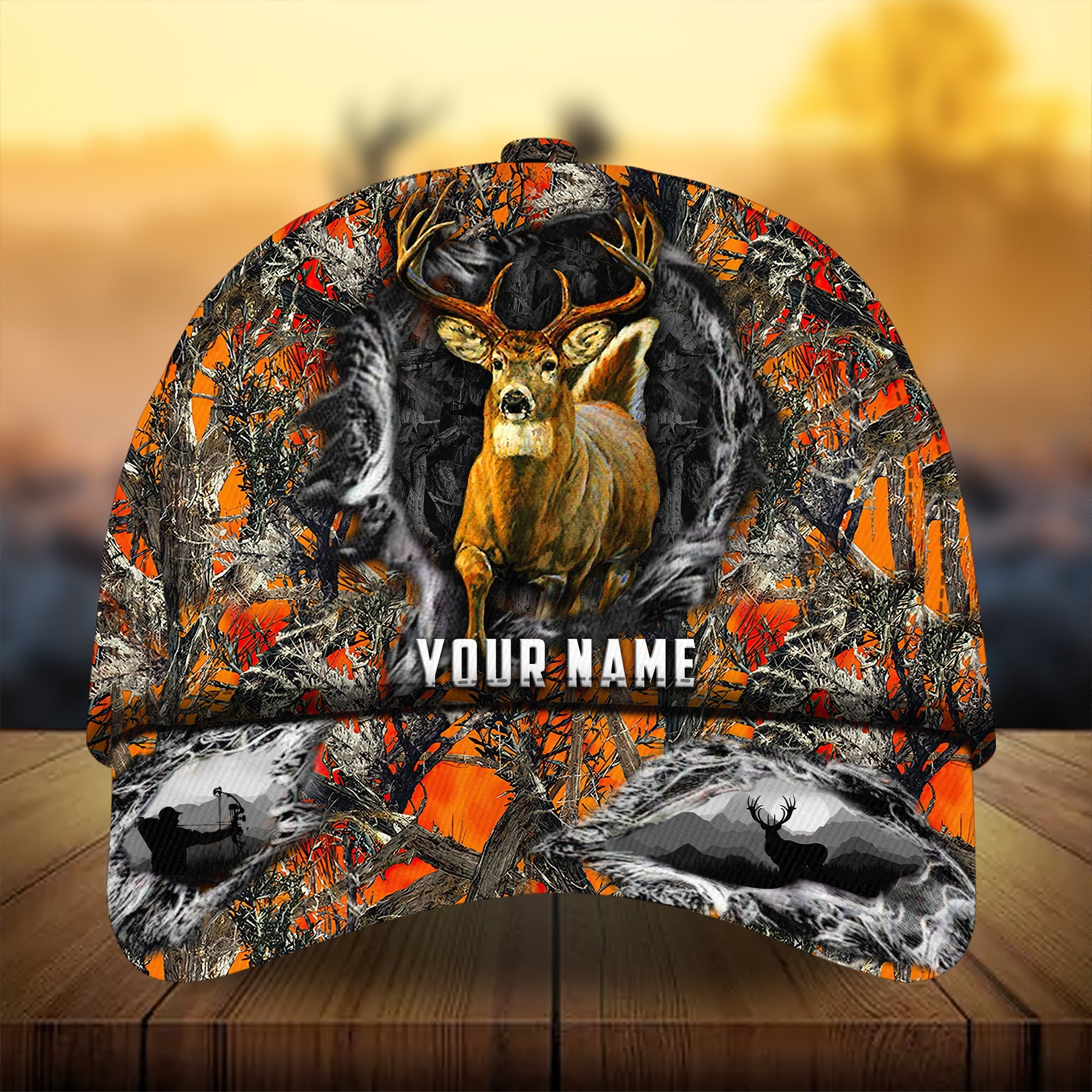 Awesome Men's Camouflage Version 1 Hunting Hats 3D Multicolored Personalized Trucker Hats Custom Hats Gifts For Men & Women