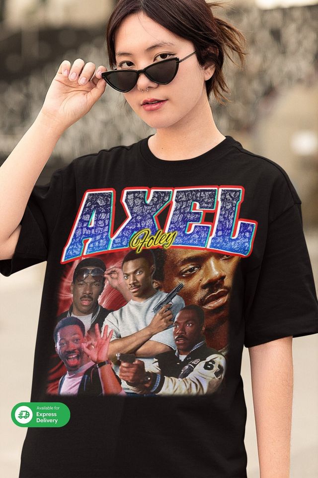 Axel Foley Merch Tshirt Gift, Actor Homage tshirt