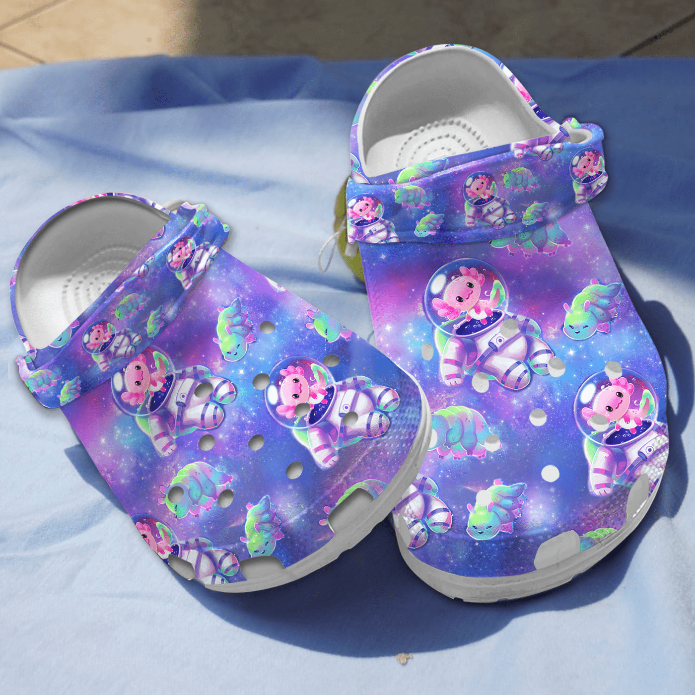 Axolotl Animal Crocs Crocband Clogs Shoes Comfortable For Men Women and Kids