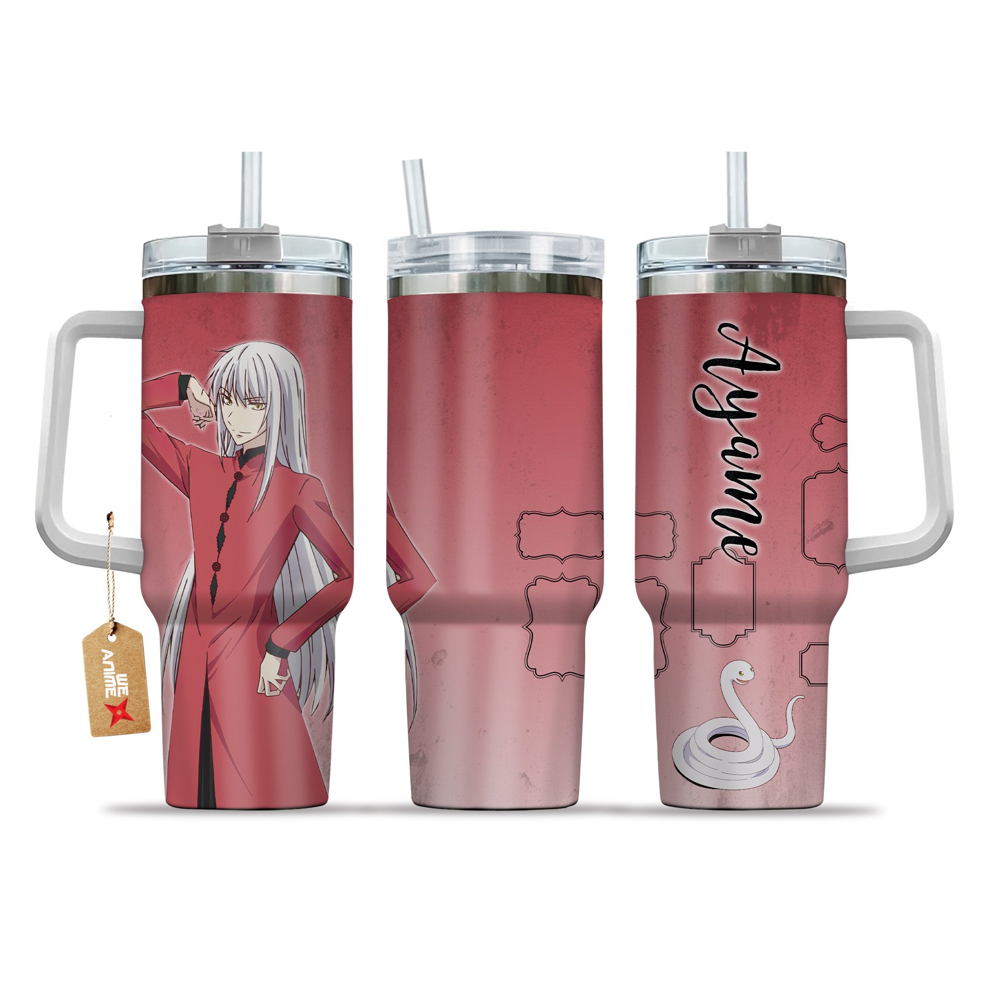 Ayame Sohma Fruits BasketÂ Anime Custom Stanley Cup 40 oz 30 oz Tumbler With HandleTVC2301211