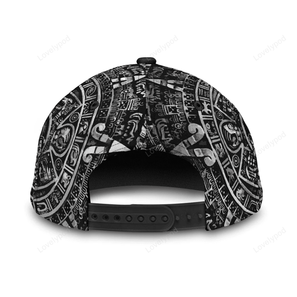 Aztec Hat For Mexican, Mexico Aztec Classic Cap Hat, Aztec  Mexico Hat Baseball Trucker Hats Custom Hats Gifts For Men & Women