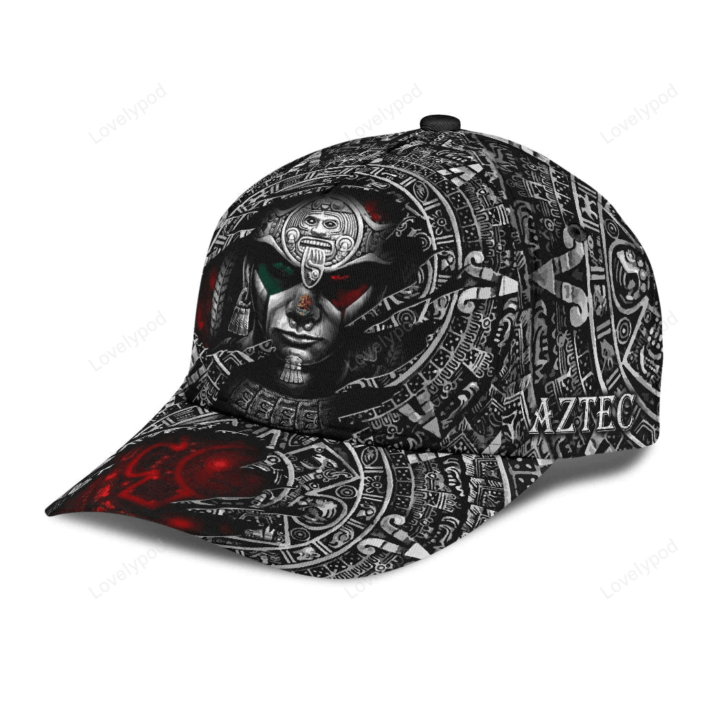 Aztec Hat For Mexican, Mexico Aztec Classic Cap Hat, Aztec  Mexico Hat Baseball Trucker Hats Custom Hats Gifts For Men & Women