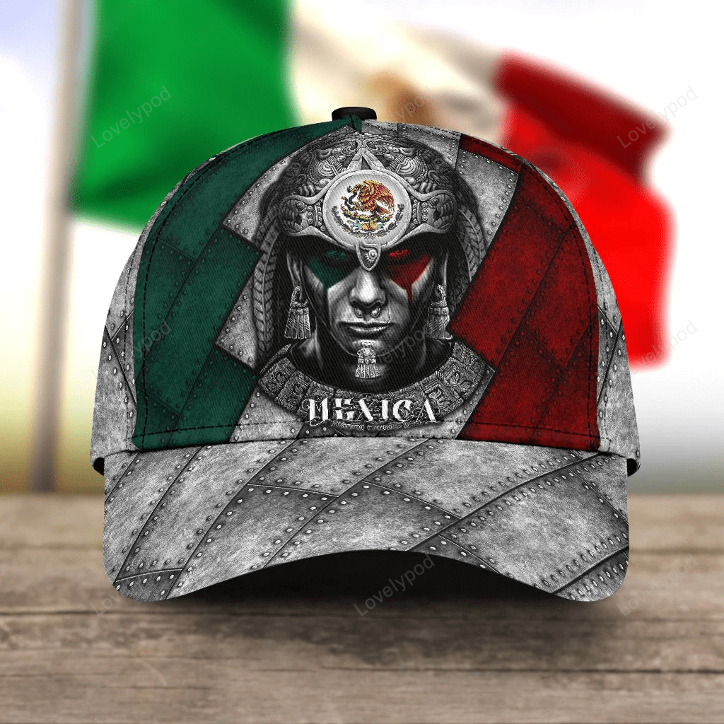 Aztec Mexica Classic Cap Hat, Aztec Printed On Baseball Hat Cap, Aztec Hat Cap For Him Trucker Hats Custom Hats Gifts For Men & Women