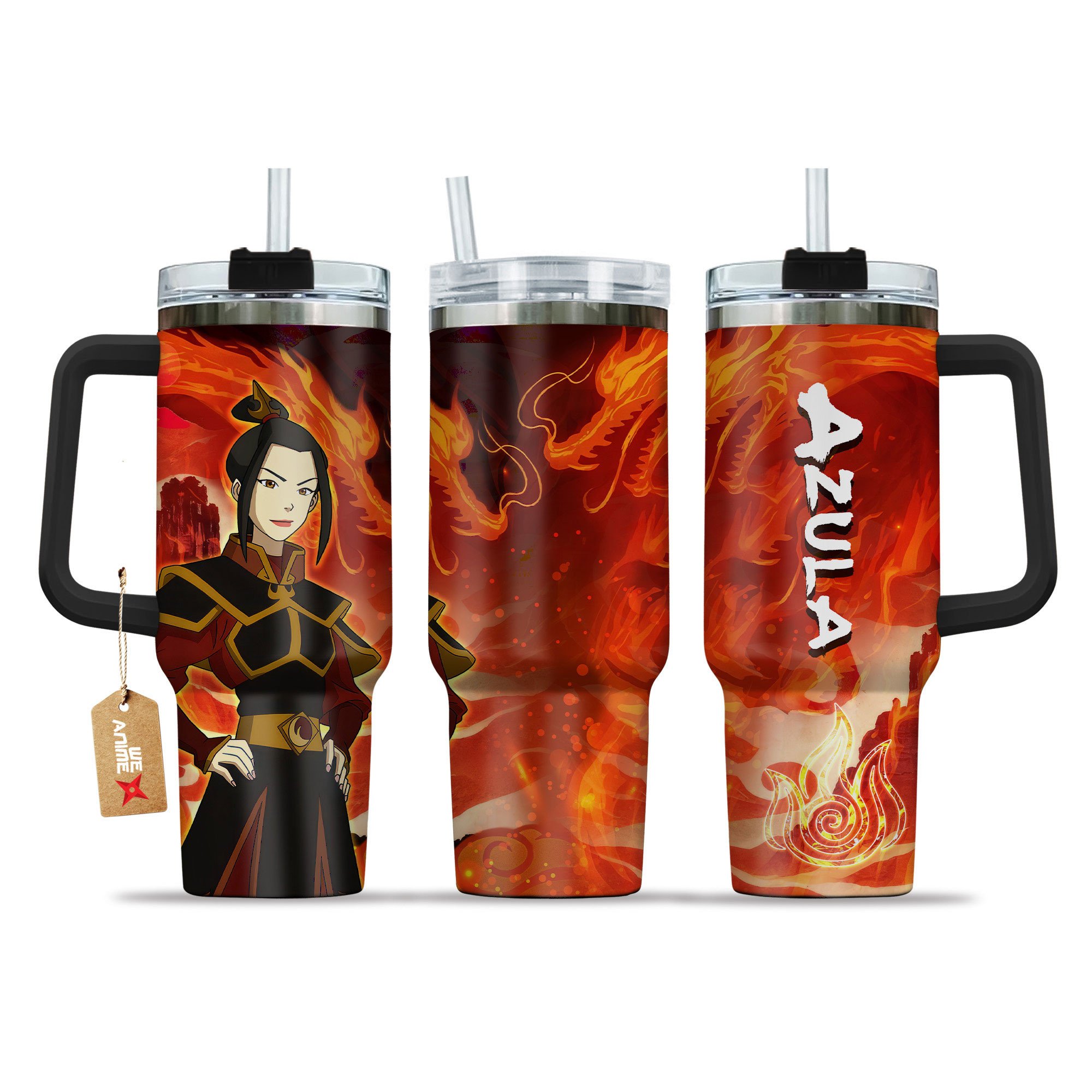 Azula Avatar Anime Custom Stanley Cup 40 oz 30 oz Tumbler With HandleTVC2301154