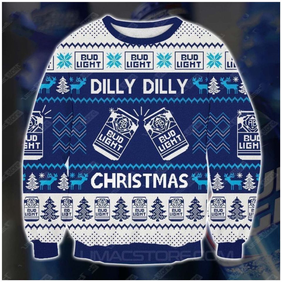 B U D L I G H T Dilly Dilly Ugly Christmas Sweater