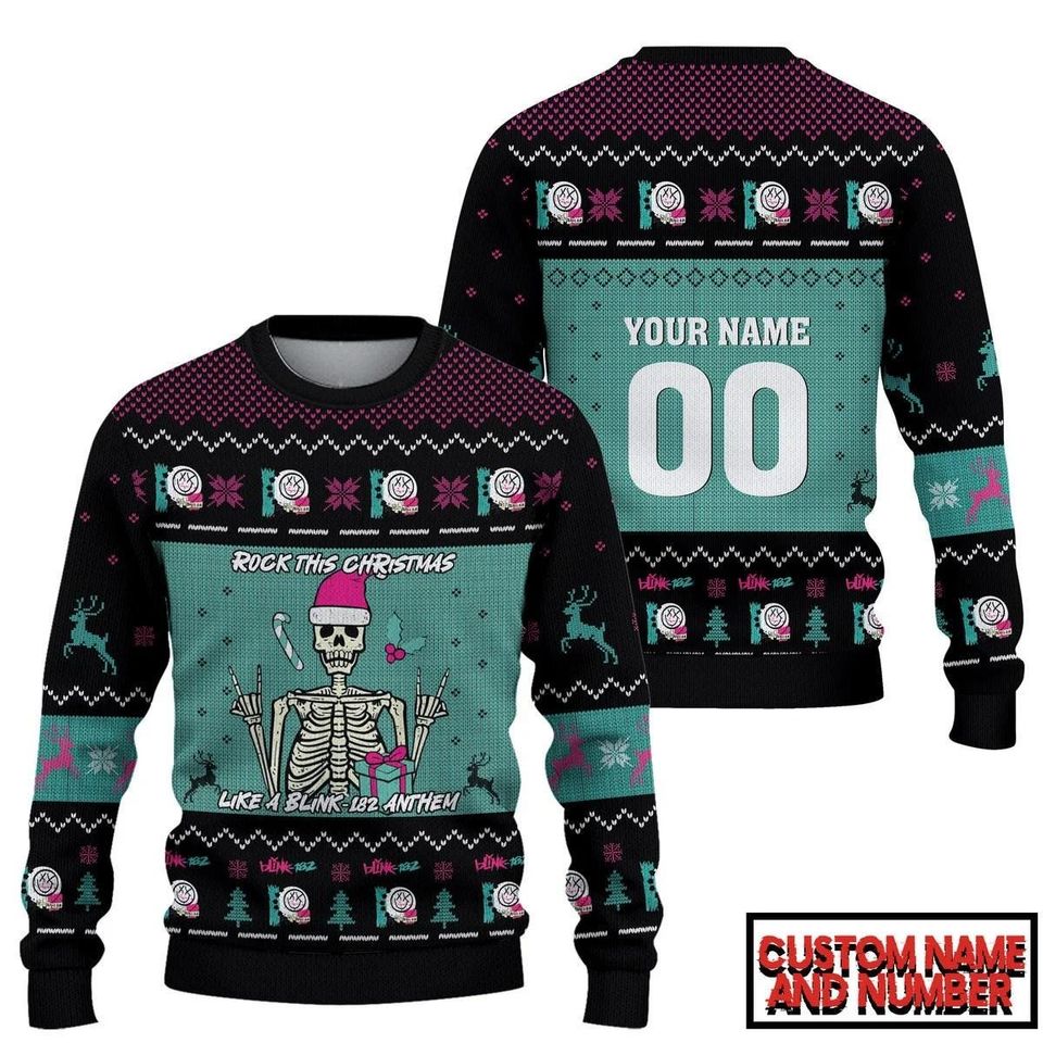 B182 Christmas Ugly Sweater - Image 2
