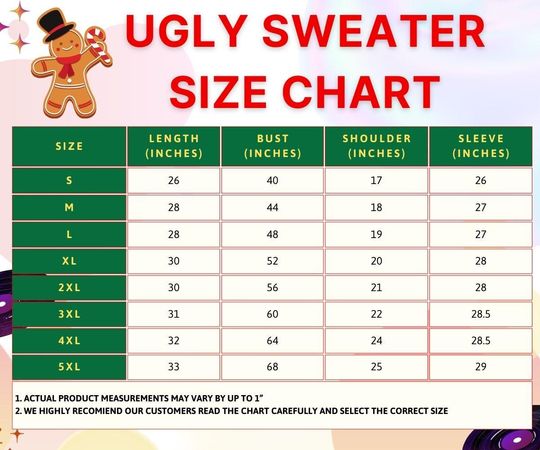 B182 Christmas Ugly Sweater - Image 7