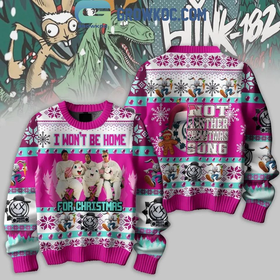 B182 Not Another Christmas Song Ugly Sweater