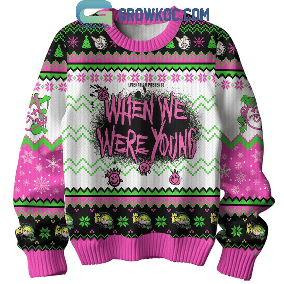 B182 When We Were Young Christmas Ugly Sweater - Image 2