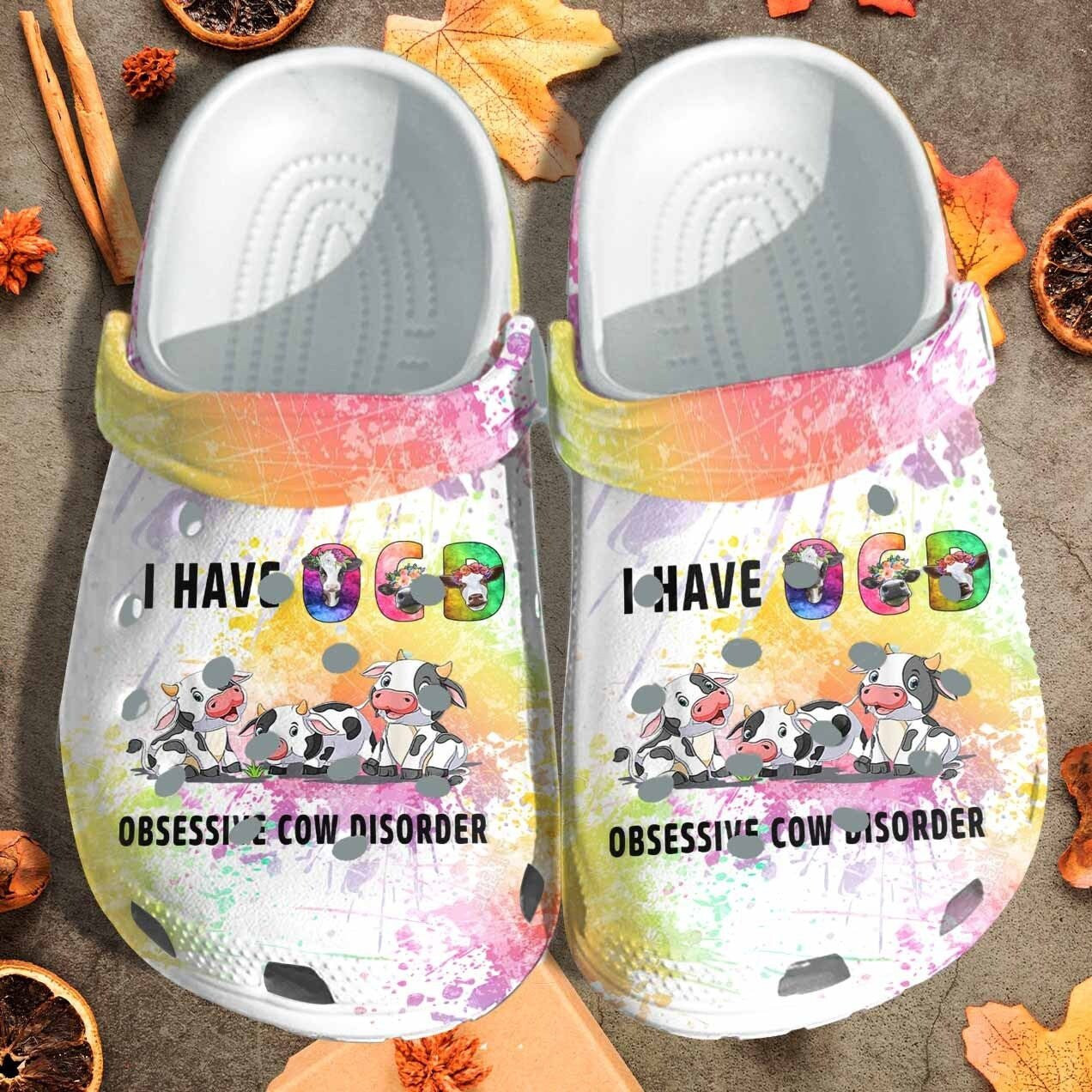 Baby Cows Custom Shoes Clogs Gift - Obsessive Cow Disorder Outdoor Shoes Clogs