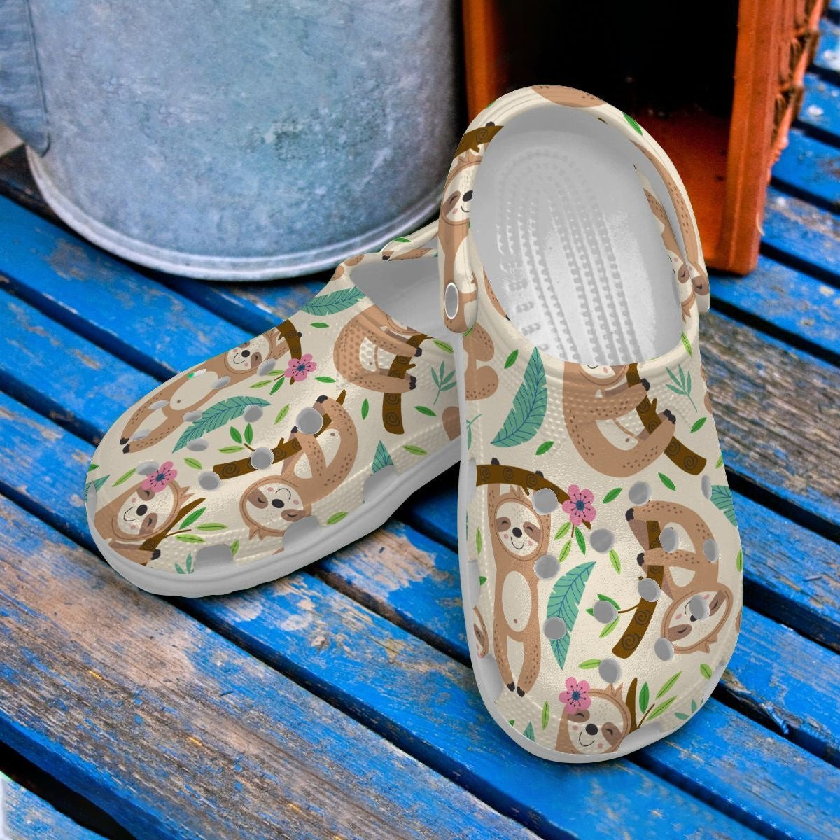 Baby Cute Sloth Shoes - Funny Animal clog Gift For Boy Girl Son Daughter