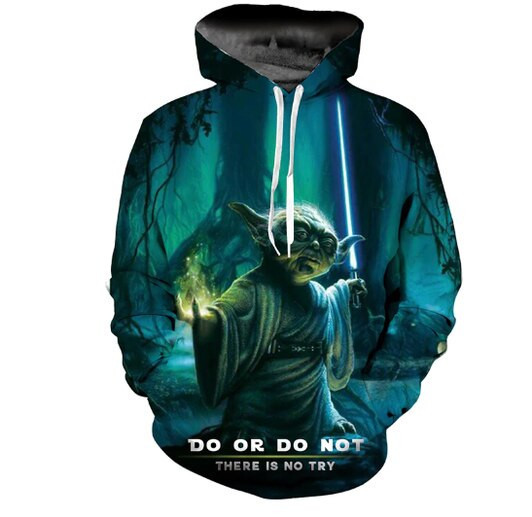 Baby Yoda 3D All Over Print Hoodie, Zip Hoodie