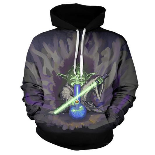 Baby Yoda 3D All Over Print Hoodie, Zip Hoodie