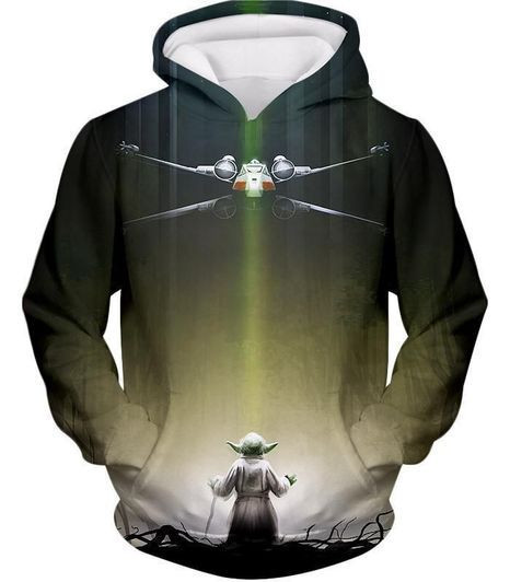 Baby Yoda 3D All Over Print Hoodie, Zip Hoodie