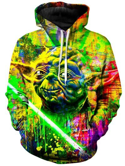 Baby Yoda 3D All Over Print Hoodie, Zip Hoodie