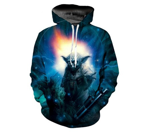 Baby Yoda 3D All Over Print Hoodie, Zip Hoodie