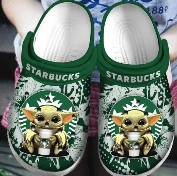 Baby Yoda Crocs Clog Shoes
