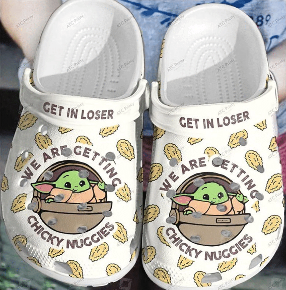 Baby Yoda Crocs Clog Shoes