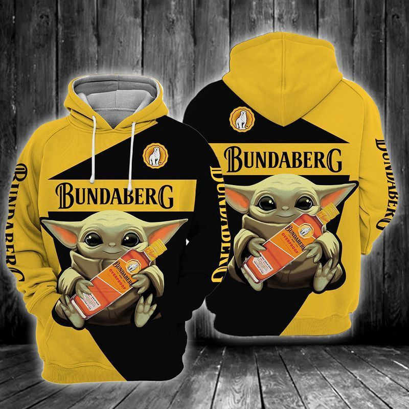 Baby Yoda Rum Bundaberg 3D All Over Print Hoodie, Zip Hoodie