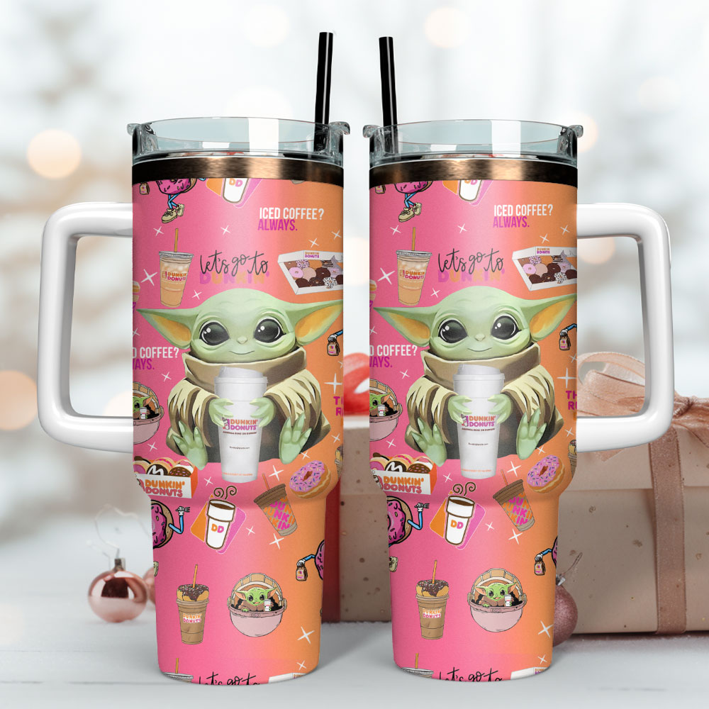 baby Yoda Star Wars Movies Custom Stanley Cup 40 oz 30 oz Tumbler With HandleTVC2301404 - Image 3