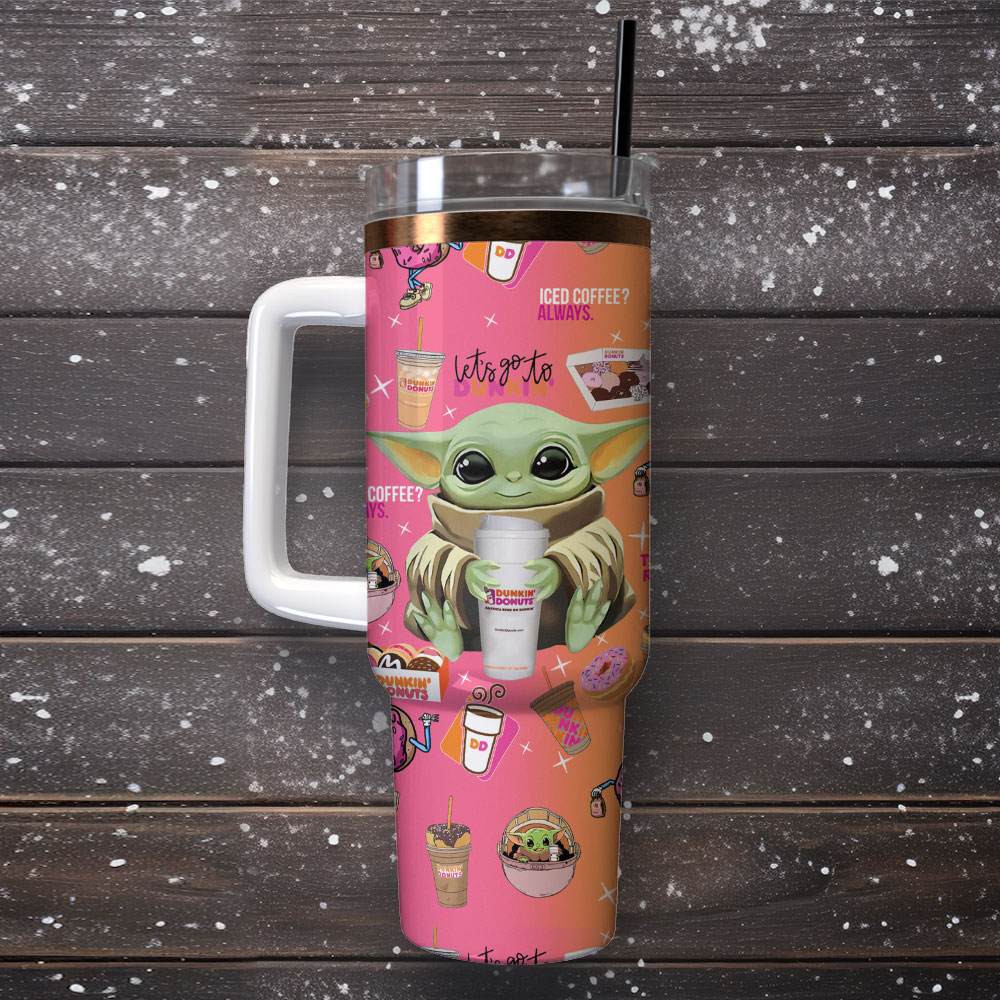 baby Yoda Star Wars Movies Custom Stanley Cup 40 oz 30 oz Tumbler With HandleTVC2301404 - Image 2