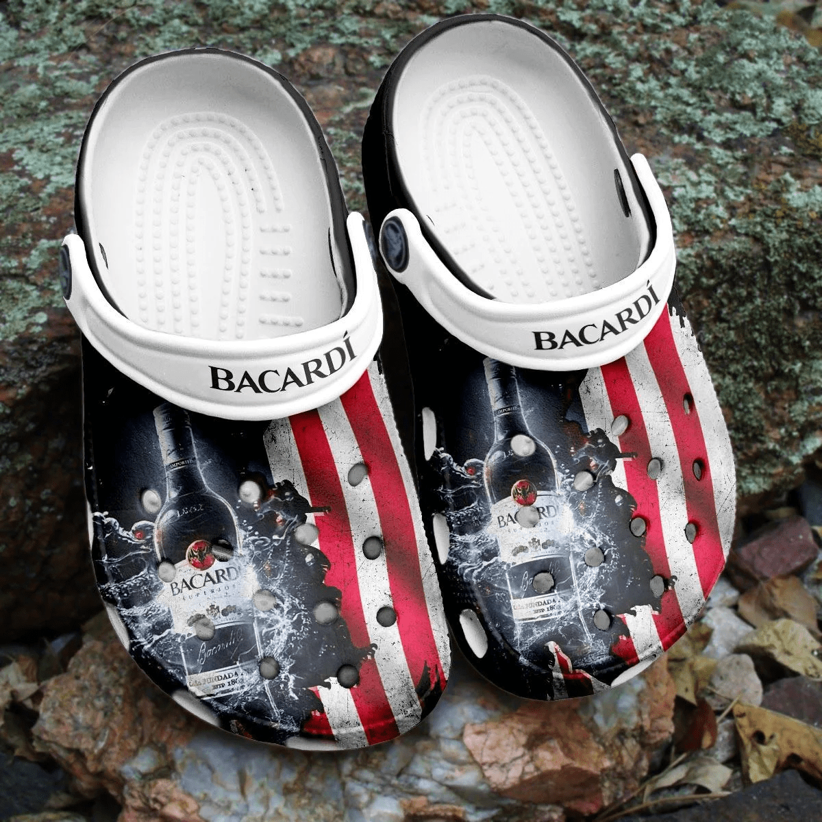 Bacardi Crocs Shoes Crocband Clogs Comfortable For Men Women