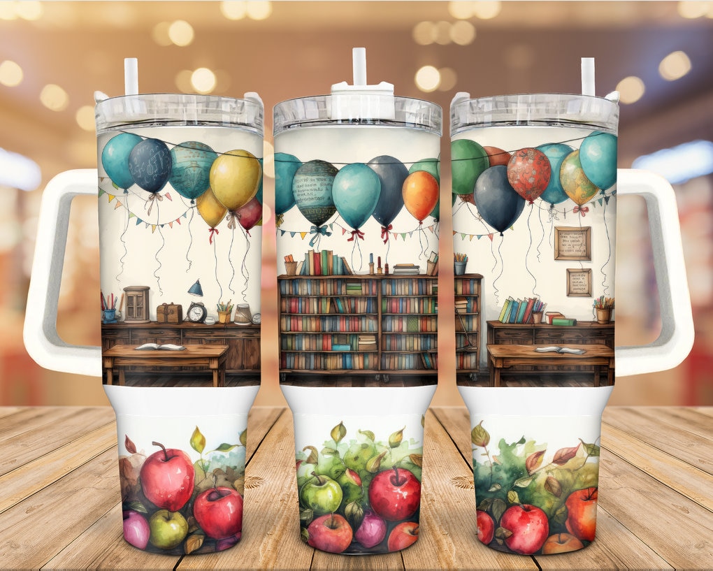 Back To School Custom Stanley Cup 40 oz 30 oz Tumbler With HandleTVC2301933