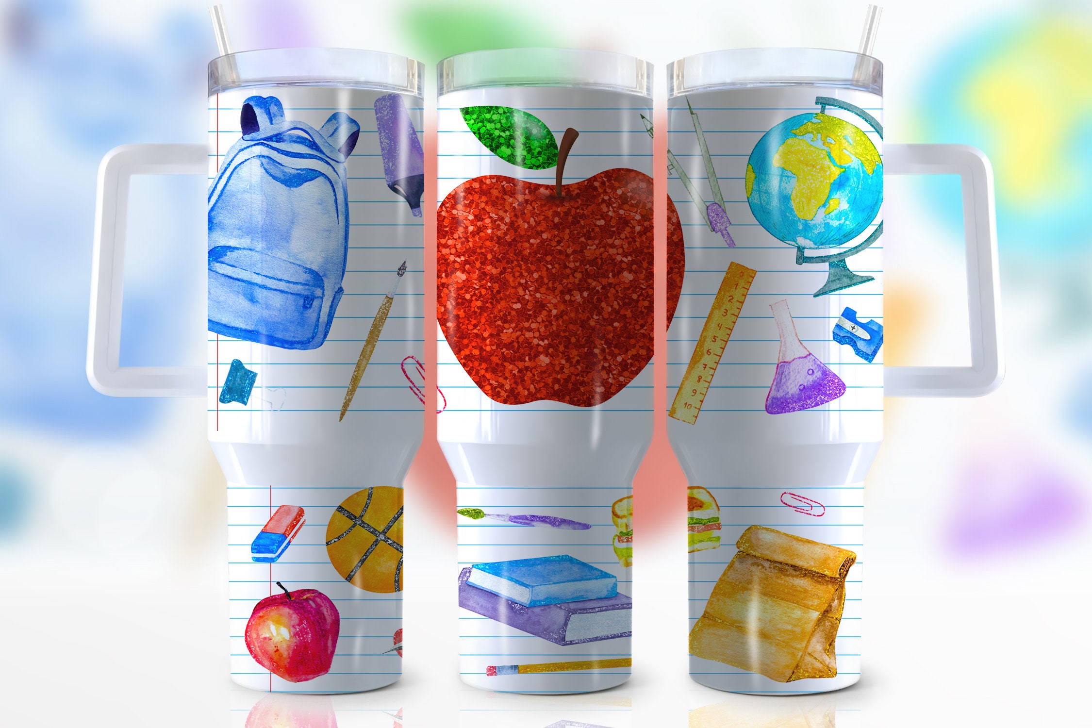 Back To School Custom Stanley Cup 40 oz 30 oz Tumbler With HandleTVC2301954