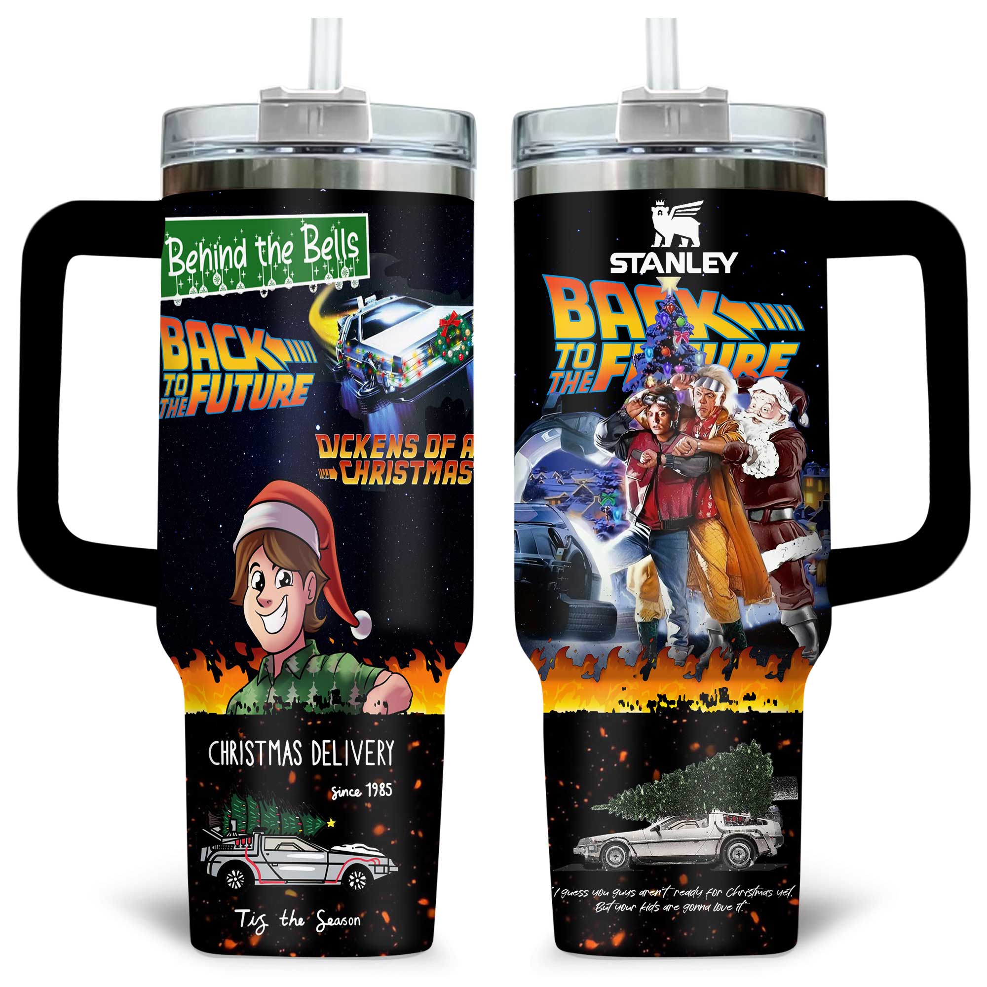 Back to the Future Movies Custom Stanley Cup 40 oz 30 oz Tumbler With HandleTVC230193