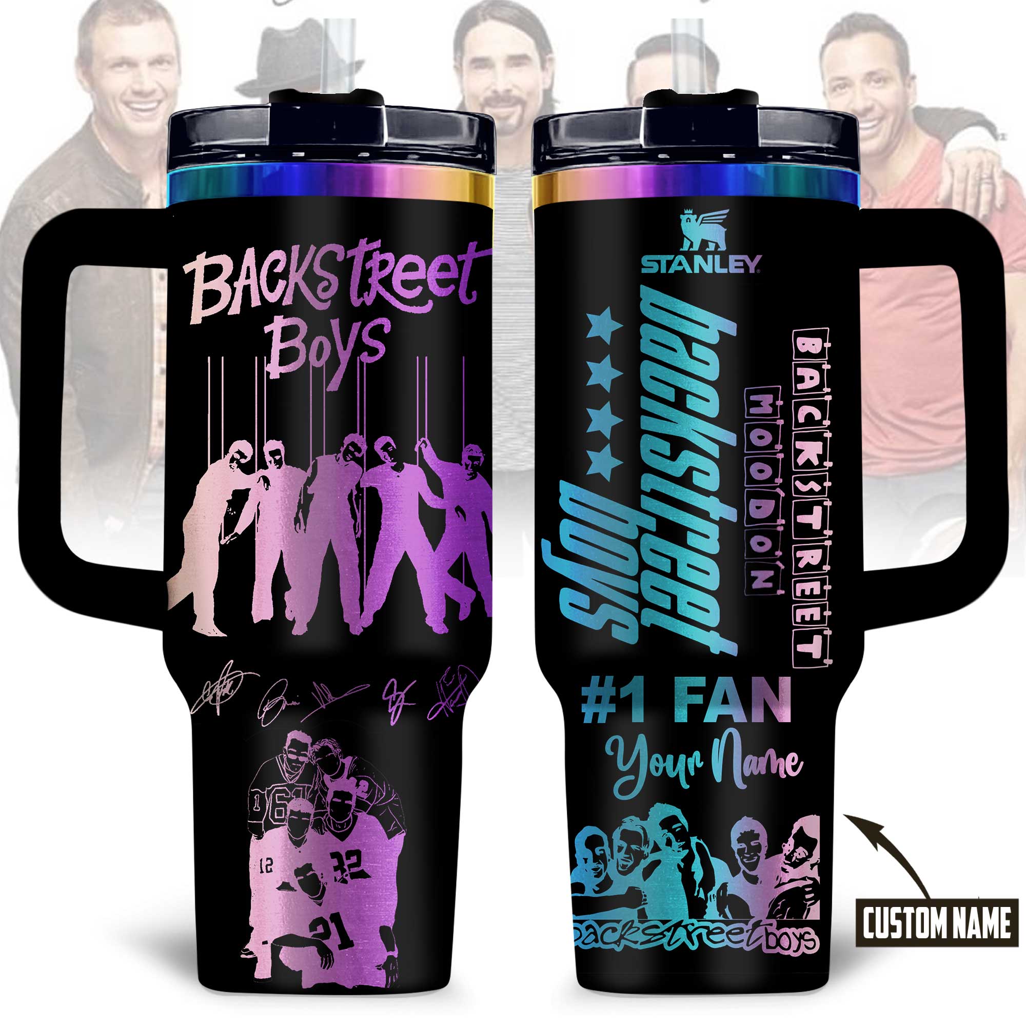 Backstreet Boys Music Custom Stanley Cup 40 oz 30 oz Tumbler With HandleTVC2301177