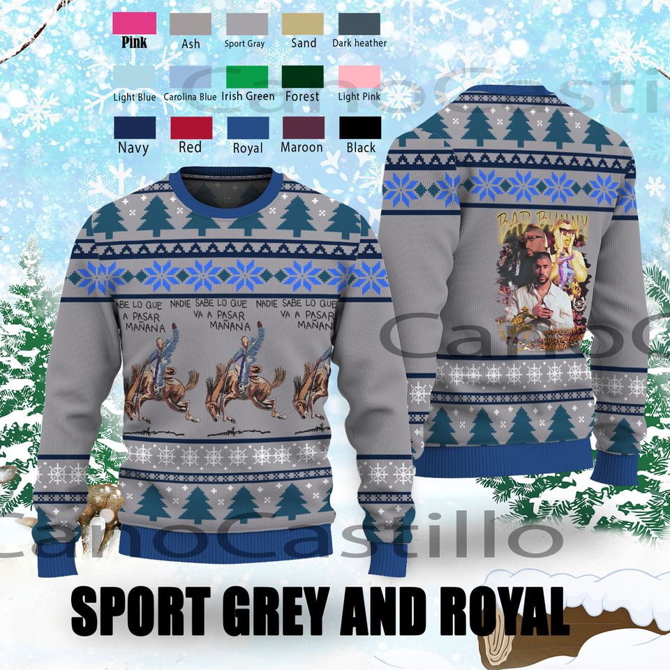 Bad Bunny Sweater,Nobody Knows What Will Happen Tomorrow Bad Bunny