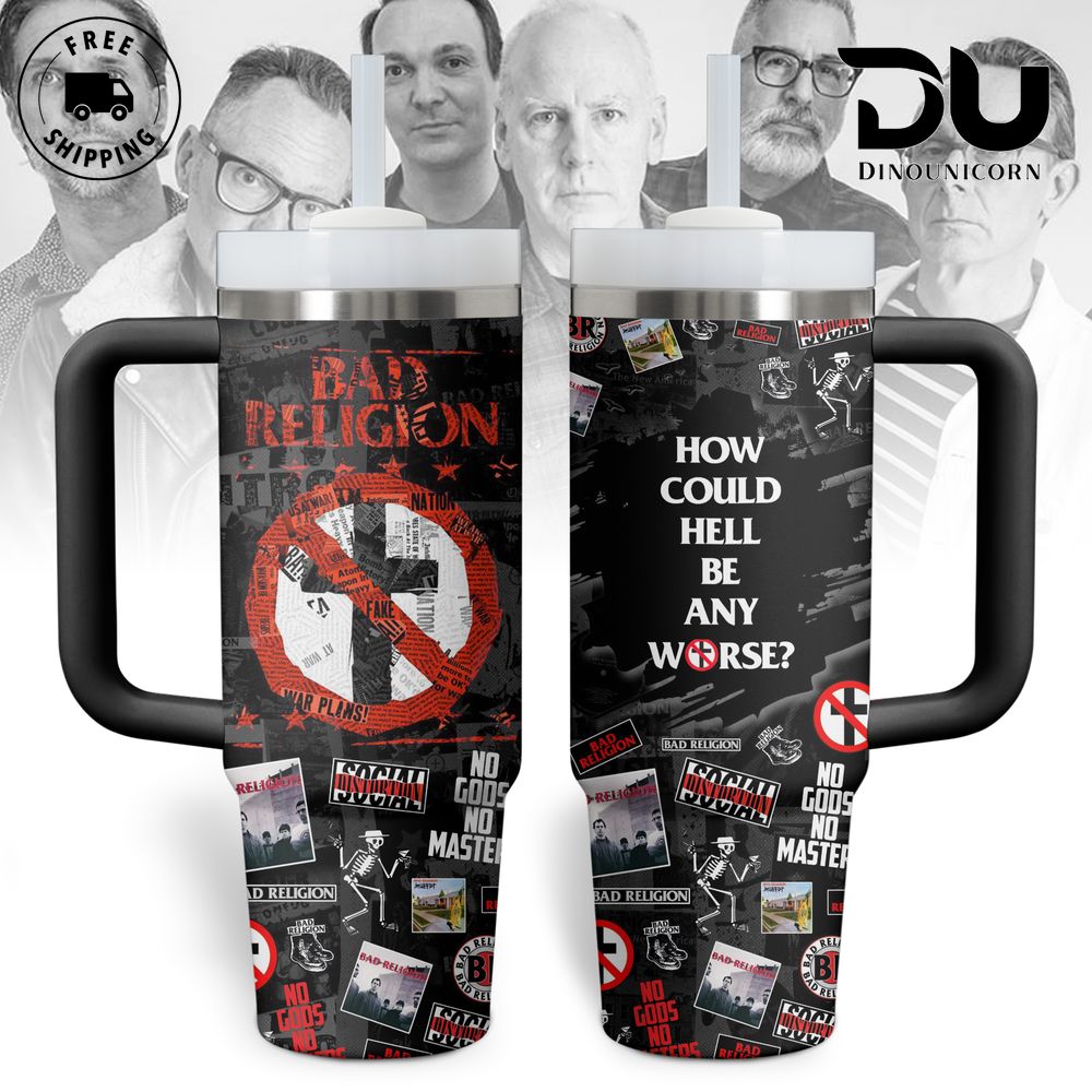 Bad Religion Music Custom Stanley Cup 40 oz 30 oz Tumbler With HandleTVC2301710