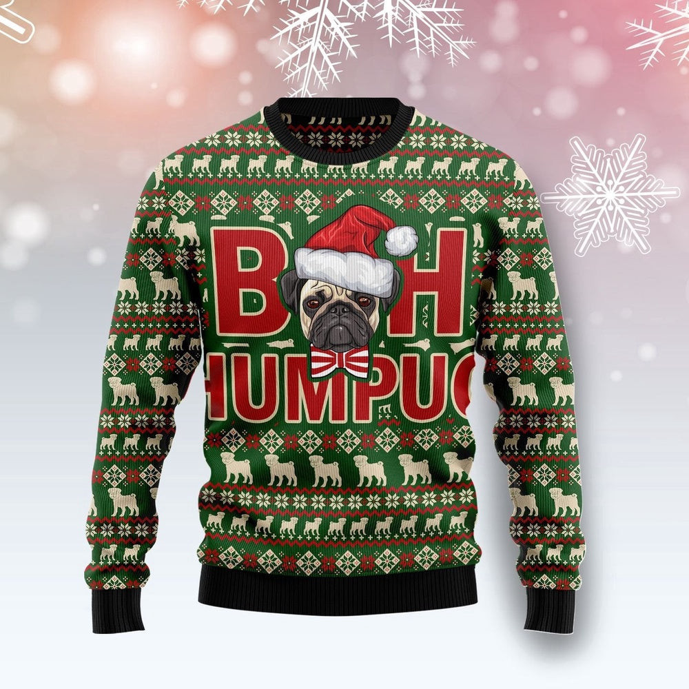 Bah Humpug Ugly Christmas Sweater Christmas Gift