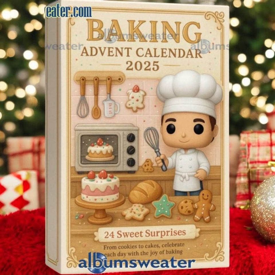 Baking Advent Calendar 2025 Acrylic Pastry Pendant Charms