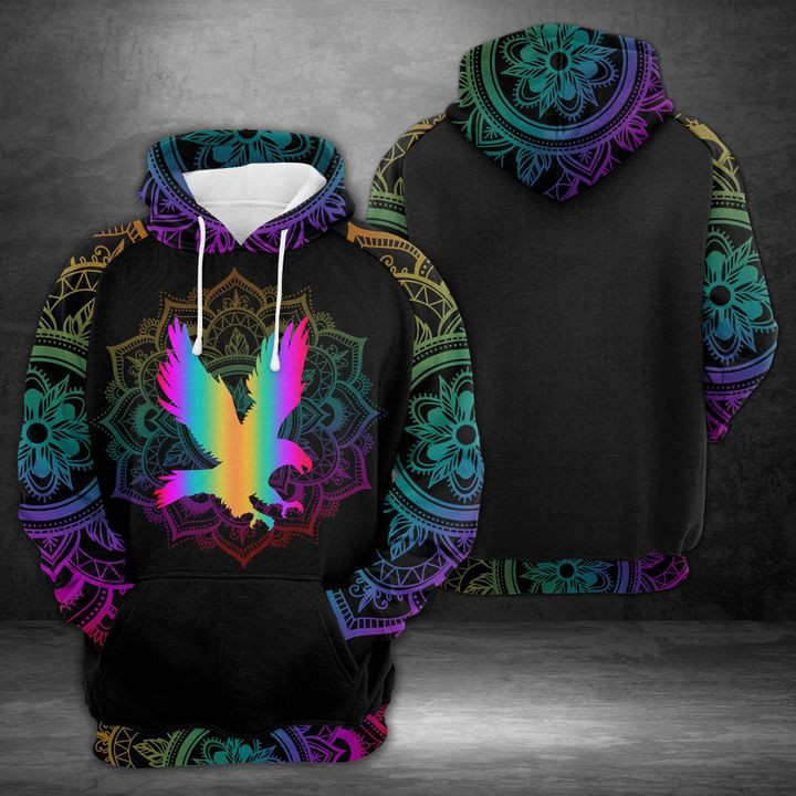 Bald Eagle Usa 3D All Over Print Hoodie, Zip Hoodie