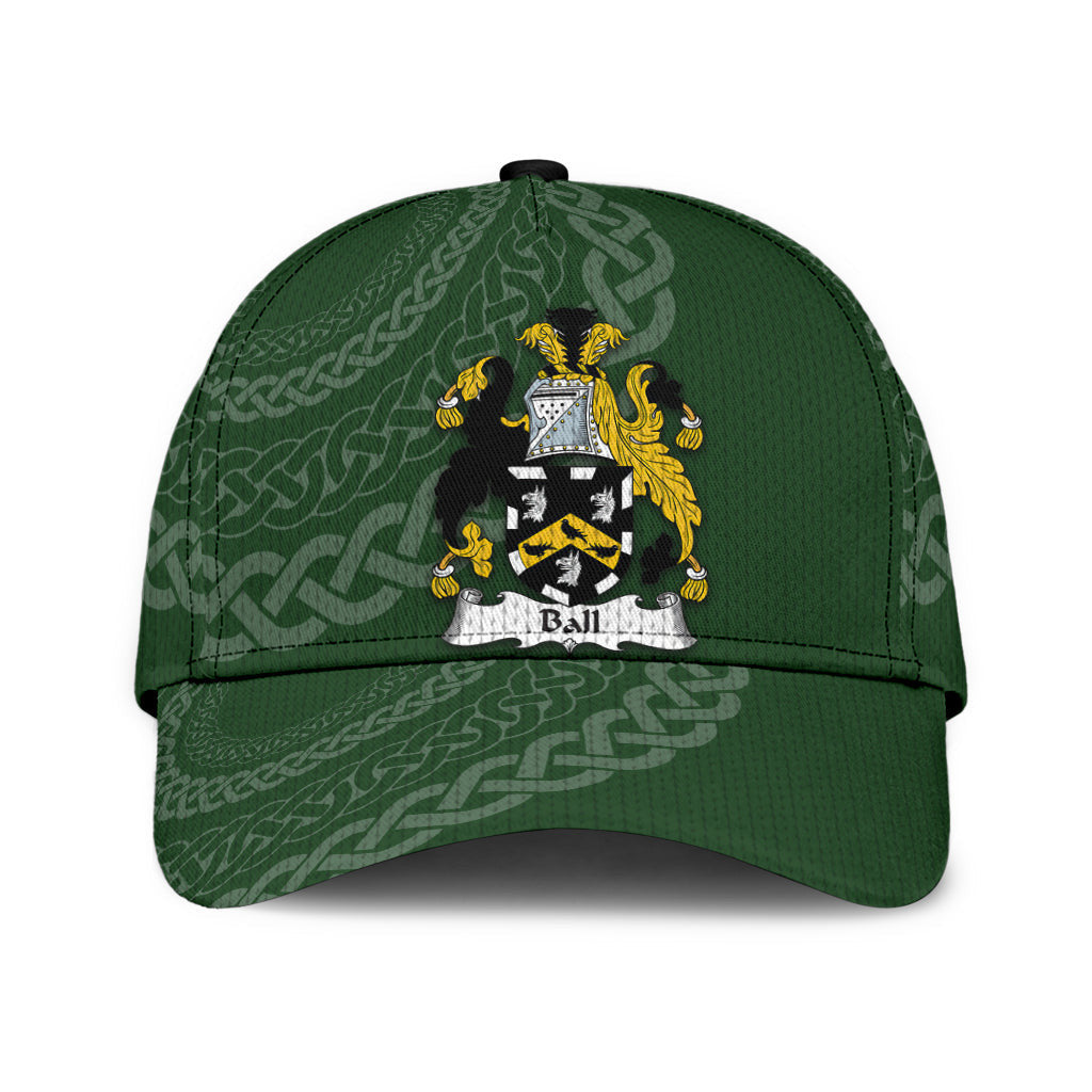 Ball Coat Of Arms - Irish Family Crest St Patrick's Day Hat Classic Cap Trucker Hats Custom Hats Gifts For Men & Women