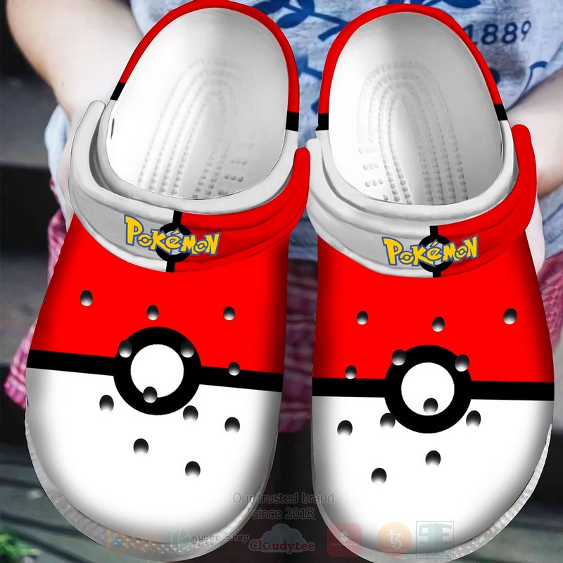 Ball Pokemon Anime Crocs Crocband Clogs Shoes Comfortable For Men Women and Kids