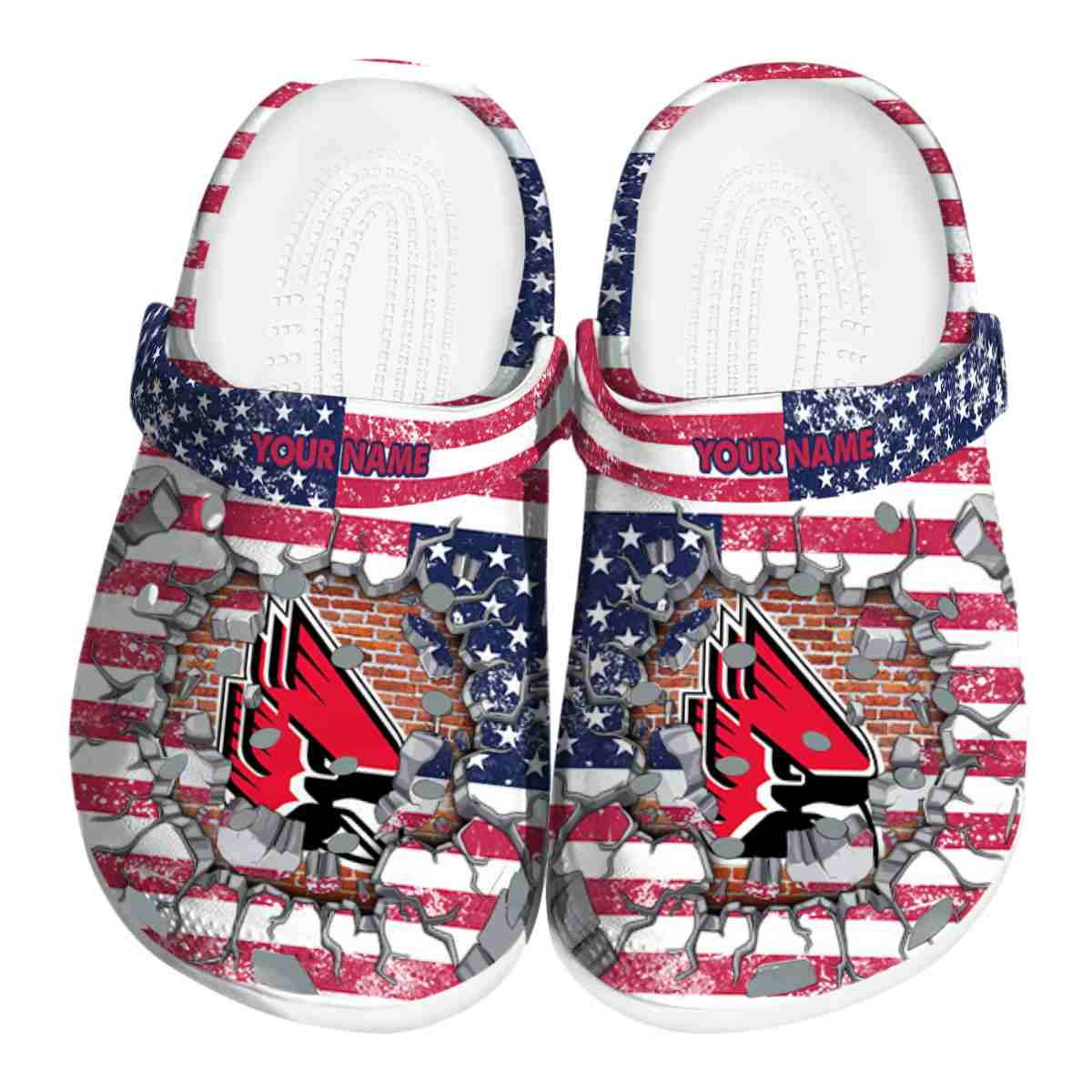 Ball State Cardinals NCAA Sport Crocs Crocband Clogs Shoes Comfortable For Men Women and Kids