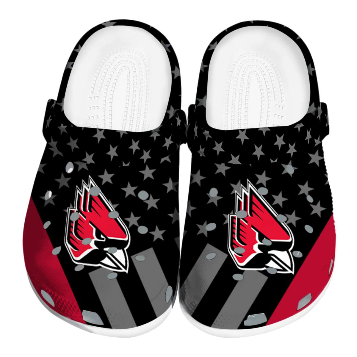 Ball State Cardinals NCAA Sport Crocs Crocband Clogs Shoes Comfortable For Men Women and Kids
