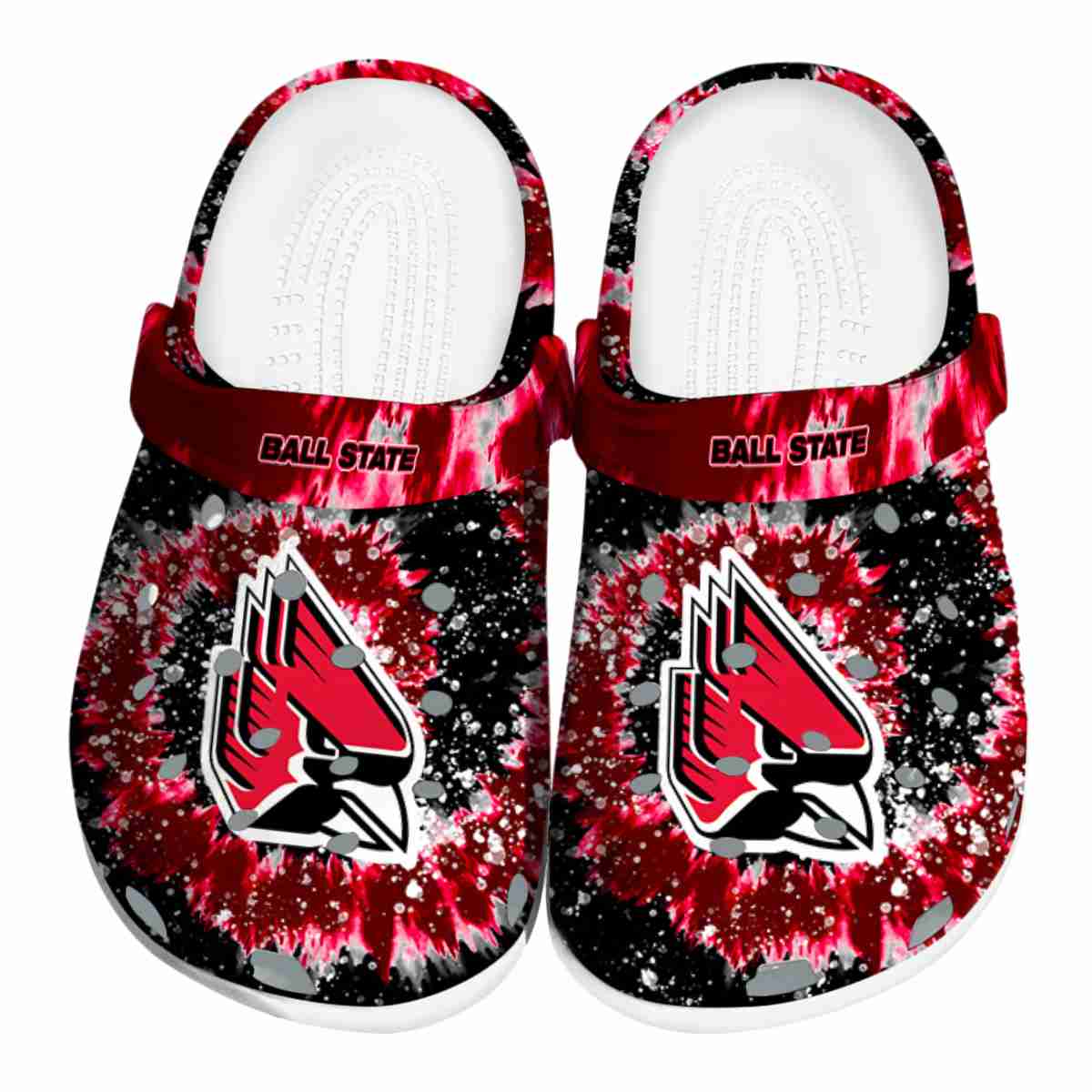 Ball State Cardinals NCAA Sport Crocs Crocband Clogs Shoes Comfortable For Men Women and Kids