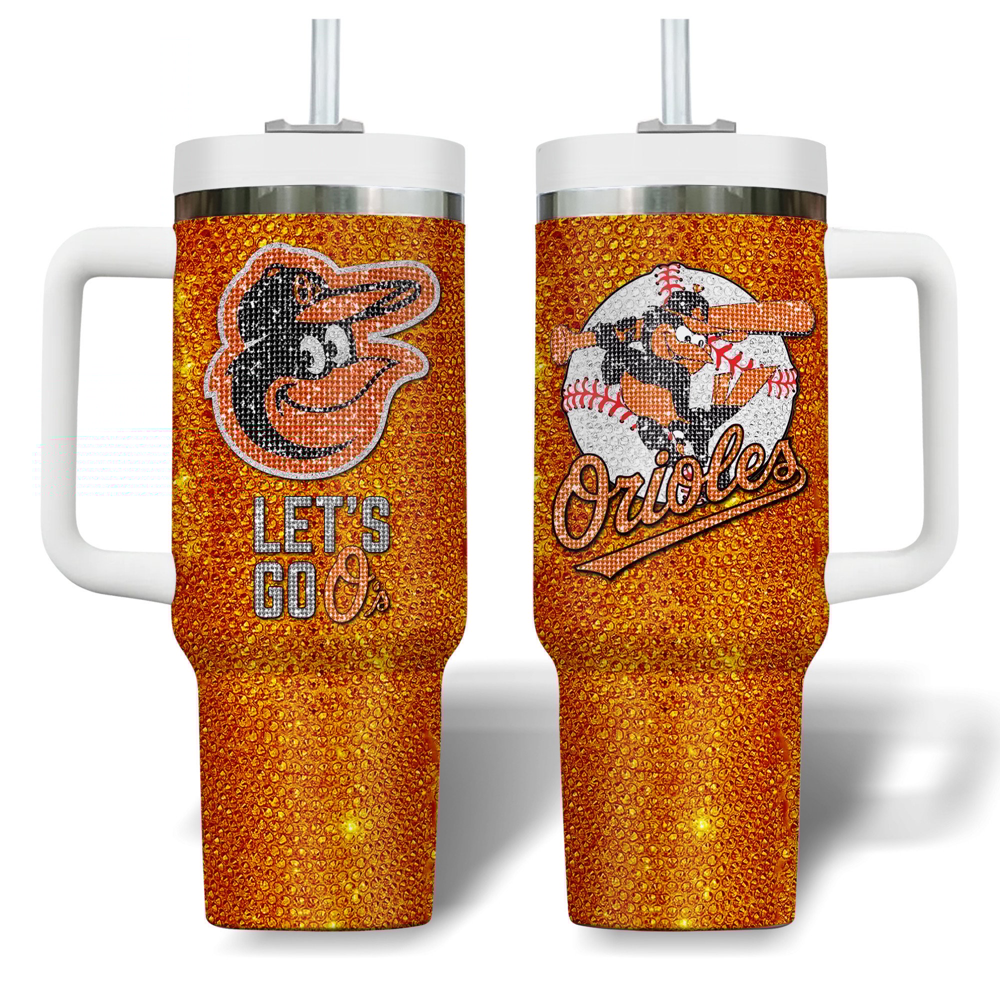 Baltimore Orioles MLB Custom Stanley Cup 40 oz 30 oz Tumbler With HandleTVC2301307