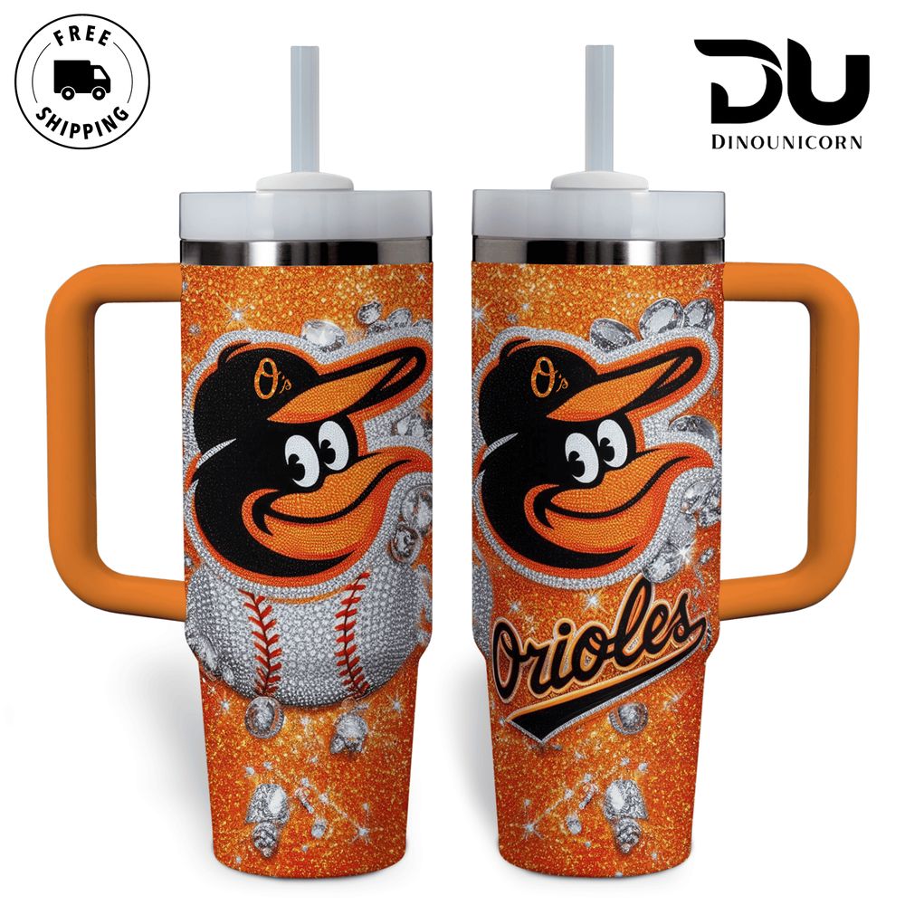 Baltimore Orioles MLB Custom Stanley Cup 40 oz 30 oz Tumbler With HandleTVC2301712