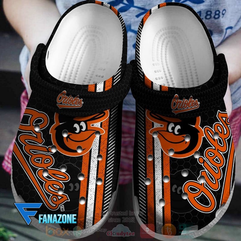 Baltimore Orioles MLB Sport Crocs Clogs Crocband Shoes Comfortable For Men Women and Kids
