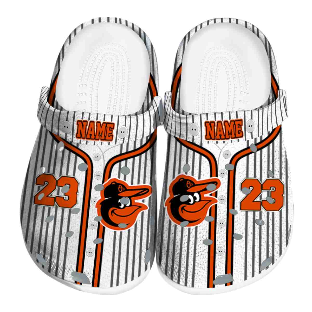 Baltimore Orioles MLB Sport Crocs Crocband Clogs Shoes Comfortable For Men Women and Kids