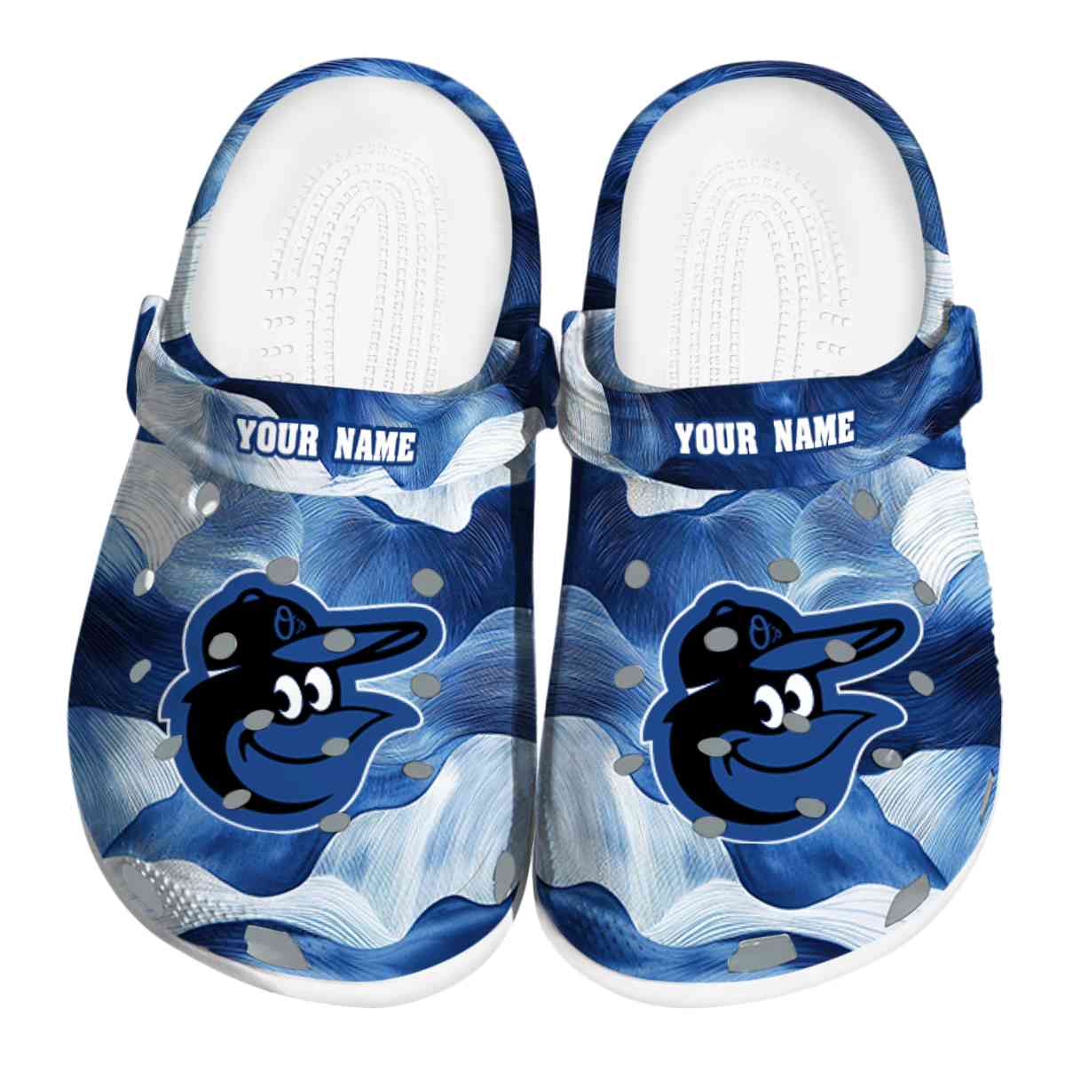 Baltimore Orioles MLB Sport Crocs Crocband Clogs Shoes Comfortable For Men Women and Kids