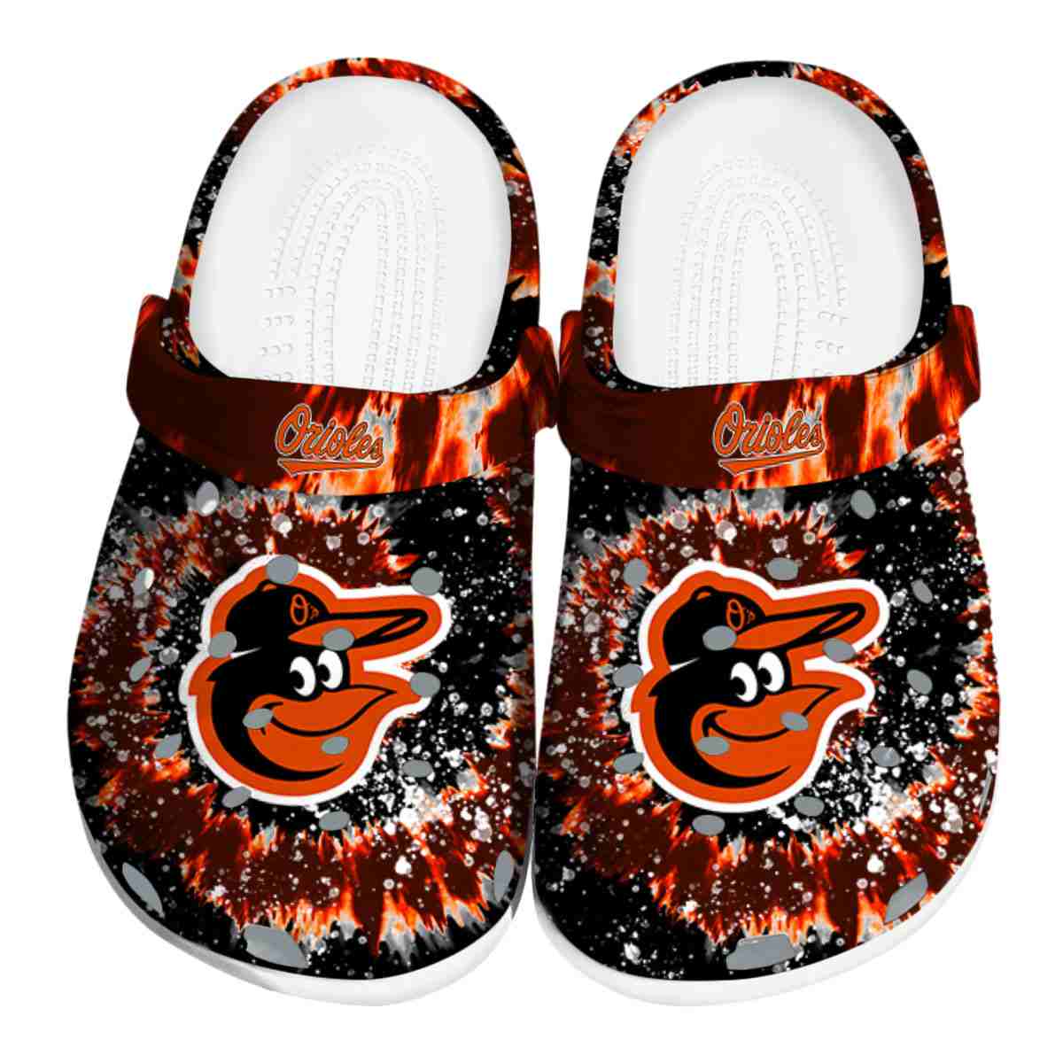 Baltimore Orioles MLB Sport Crocs Crocband Clogs Shoes Comfortable For Men Women and Kids