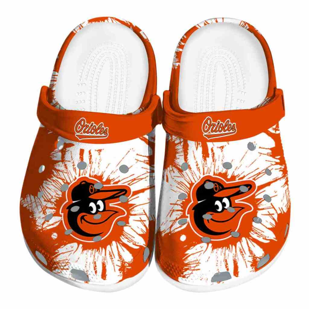 Baltimore Orioles Splatter Graphics ClogTVC1801179