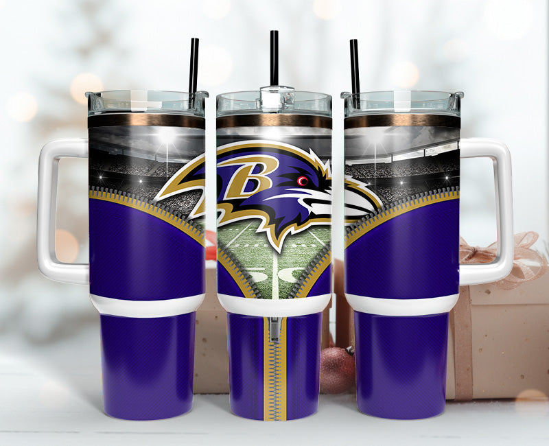 Baltimore Ravens NFL Custom Stanley Cup 40 oz 30 oz Tumbler With HandleTVC2301138