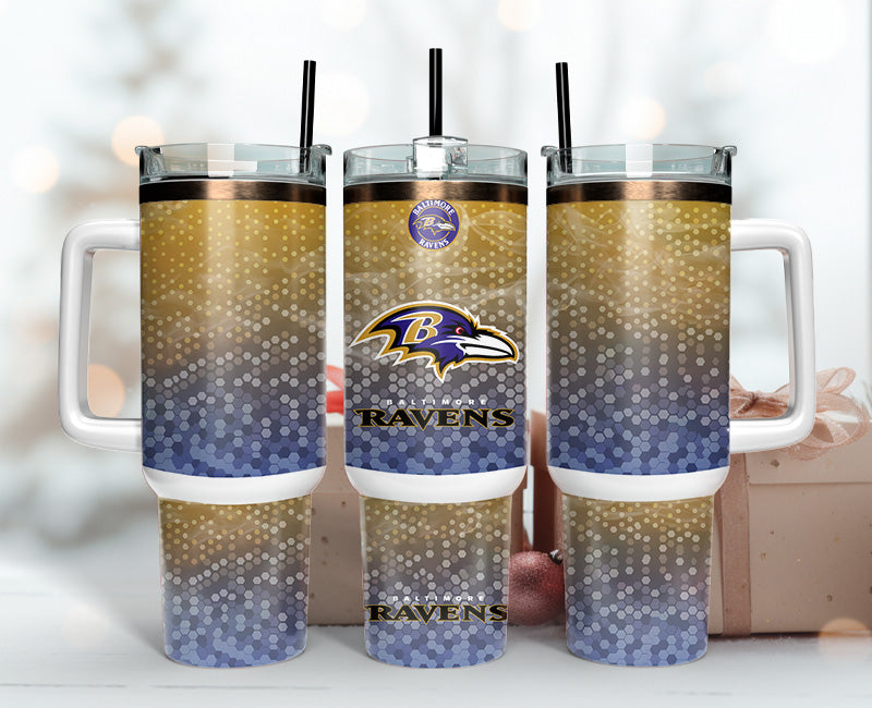Baltimore Ravens NFL Custom Stanley Cup 40 oz 30 oz Tumbler With HandleTVC2301143