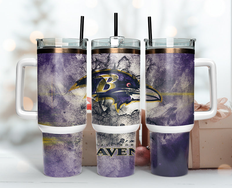 Baltimore Ravens NFL Custom Stanley Cup 40 oz 30 oz Tumbler With HandleTVC2301148